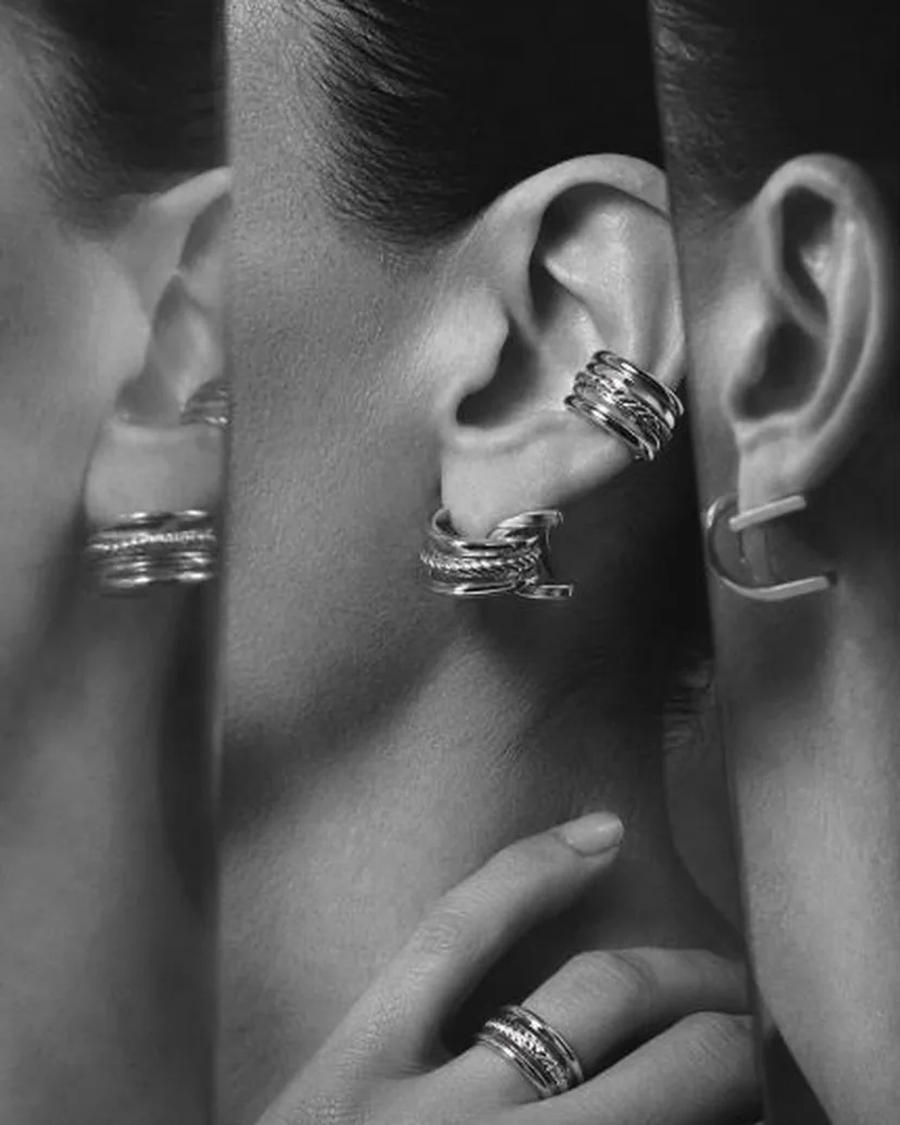 mood jewelry three readings set: office night soft rebel with press-on nails for self expression