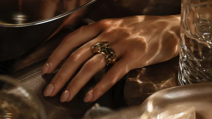 Cannes nail inspiration with cinematic press-on nails and evening jewelry